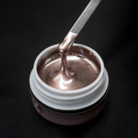 MOOZ Metal gel Silver pink гель-краска розовая 5 г. MOOZ Metal gel Silver pink гель-краска розовая 5 г.