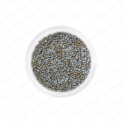 Бульонки в банке MIX Серебро 1,5 мм. BB-15MG Бульонки в банке MIX Серебро 1,5 мм. BB-15MG