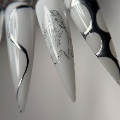 MOOZ Metal gel Chrome гель-краска серебряная 5 г. MOOZ Metal gel Chrome гель-краска серебряная 5 г.