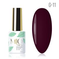 MIO Nails Гель-лак Основная палитра G-11 Баклажан 8 мл.