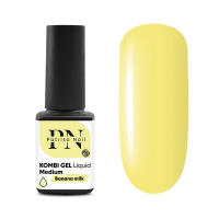 Patrisa Nail Комби гель Kombi Gel Liquid Medium Banana milk 12 мл. Patrisa Nail Комби гель Kombi Gel Liquid Medium Banana milk 12 мл.