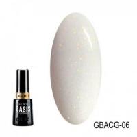 GELLAKTIK база камуфлирующая с шиммером BASIS COVER GLITTER №06 GBACG-06 12 мл.