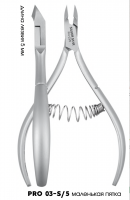 Silver Star Кусачки маникюрные для кожи PRO 03-S/5 (5 мм.) 