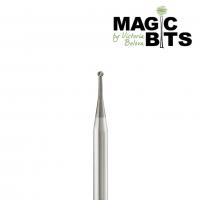 Magic Bits Твердосплавная фреза Шар с продольно-поперечными насечками 0,8 мм. Magic Bits Твердосплавная фреза Шар с продольно-поперечными насечками 0,8 мм.