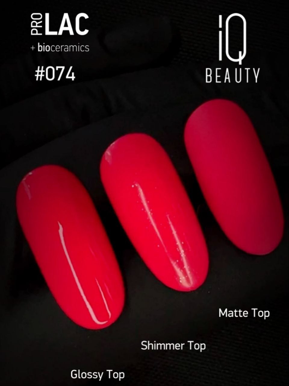 IQ Beauty Лак для ногтей с биокерамикой Nail Polish PROLAC+bioceramics 074  Frida 12,5 мл. – купить по цене 490 руб. в интернет-магазине  russian-nail-shop.ru