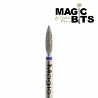 Magic Bits Алмазная фреза Пламя 2,3 мм. ОСТРЫЙ кончик Натуральный алмаз Средняя Magic Bits Алмазная фреза Пламя 2,3 мм. ОСТРЫЙ кончик Натуральный алмаз Средняя