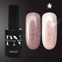 Patrisa Nail светоотражающий гель-лак Baby Rose Flash 8 мл.