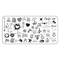 Planet Nails Пластина для Stamping Nail Art №58