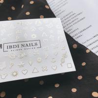 IBDI NAILS Слайдер дизайн AIR FOIL 021