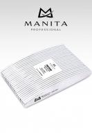 MANITA Professional Пилка для ногтей Лодка 180/240 грит 17,7 см. 25 шт./уп.