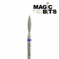 Magic Bits Алмазная фреза Пламя 2,1 мм. ОСТРЫЙ кончик Натуральный алмаз Средняя Magic Bits Алмазная фреза Пламя 2,1 мм. ОСТРЫЙ кончик Натуральный алмаз Средняя