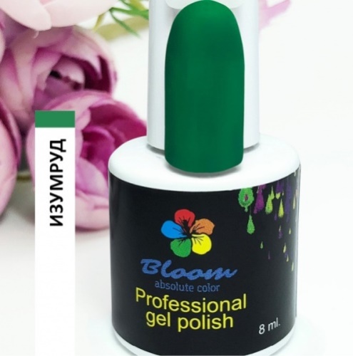 Bloom гель-лак №215 Изумруд 8 мл.