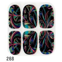 IRISK Пленки для ногтей для экспресс-маникюра на клеевой основе Effect Nails Д324-01 (268)