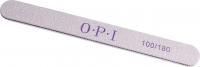 OPI Пилка для ногтей ПРЯМАЯ 100/180 грит серая