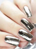 MILV Фольга для дизайна ногтей серебро 162,5 см.