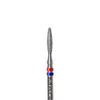 Magic Bits Алмазная фреза Пламя 2,1 мм. КРУГЛЫЙ кончик Средне-мягкая