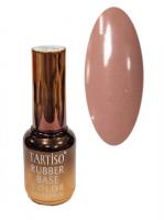 TARTISO Каучуковая цветная база RUBBER BASE LOVE BEIGE №07 15 мл.
