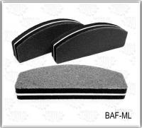 Баф-ластик лодка 8,5см х 3см черный BAF-MLB 20 шт./уп.