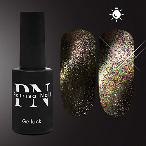 Patrisa Nail светоотражающий магнитный гель-лак Wild Night Flash Magnetic 8 мл. B186/8