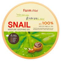 FarmStay Гель многофункциональный с экстрактом улитки Moisture soothing gel snail 300 мл. FarmStay Гель многофункциональный с экстрактом улитки Moisture soothing gel snail 300 мл.