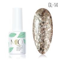 MIO Nails Гель-лак Основная палитра GL-14 Императорский топаз 8 мл.