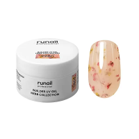 Runail Моделирующий УФ-гель с сухоцветами BUILDER UV GEL HERB COLLECTION 15 г. №9980