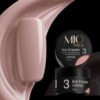 MIO Nails Гель для моделирования ногтей Ice Cream Gel Coffee 03 13 г.