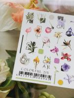 IBDI NAILS Слайдер дизайн COLORFUL 215