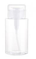 Помпа-дозатор для жидкости прозрачная 200 мл.