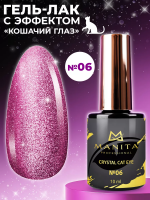MANITA Professional гель-лак CRYSTAL CAT EYE №06 с эффектом кошачьего глаза 10 мл. MANITA Professional гель-лак CRYSTAL CAT EYE №06 с эффектом кошачьего глаза 10 мл.
