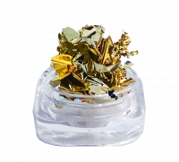 Фольга поталь двухцветная Золото темное и светлое FCC-03 Фольга поталь двухцветная Золото темное и светлое FCC-03