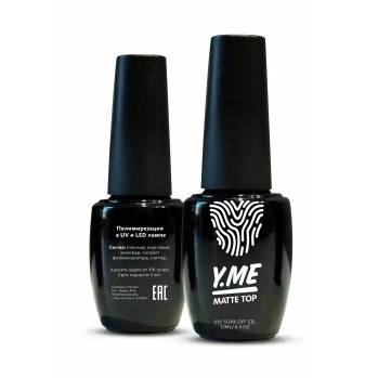 Y.me Matte Top 14 мл. 01663 Y.me Matte Top 14 мл. 01663