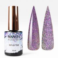 MANITA Professional гель-лак MULTICHROME REFLECTIVE светоотражающий с хлопьями юки №08 10 мл. MANITA Professional гель-лак MULTICHROME REFLECTIVE светоотражающий с хлопьями юки №08 10 мл.
