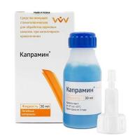 Капрамин Гемостатическая жидкость (кровоостанавливающий препарат) ВладМиВа 30 мл. Капрамин Гемостатическая жидкость (кровоостанавливающий препарат) ВладМиВа 30 мл.