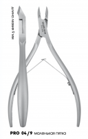 Silver Star Кусачки маникюрные для кожи PRO 04/9 (9 мм.) 