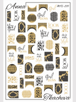 Слайдер-дизайн MilliArt Nails Металл MTL-220