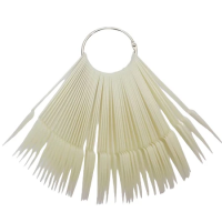 Палитра-веер заостренная молочная