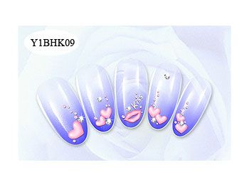 Nails Переводные картинки Y1BHK09
