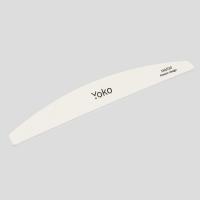 YOKO Пилка полуовал 150/220 белая YOKO Пилка полуовал 150/220 белая
