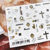 IBDI NAILS Слайдер дизайн AIR FOIL 053