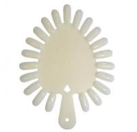 Палитра JessNail для дизайна ногтей сердце слоновая кость 84894 10 шт./уп.