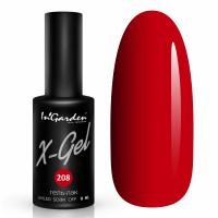 InGarden гель-лак X-Gel №208 8 мл.