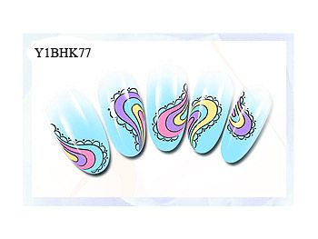 Nails Переводные картинки Y1BHK77