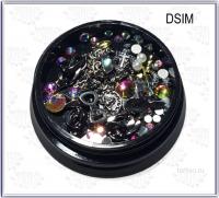 Дизайн Серебро микс металл DSIM