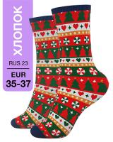 MILV Носки Хлопок 107 High N-10 RUS 23/EUR 35-37