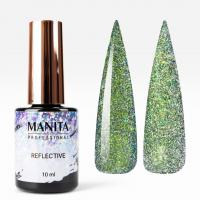 MANITA Professional гель-лак MULTICHROME REFLECTIVE светоотражающий с хлопьями юки №06 10 мл. MANITA Professional гель-лак MULTICHROME REFLECTIVE светоотражающий с хлопьями юки №06 10 мл.