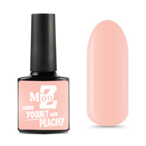 MOOZ Цветная камуфлирующая база Yogurt Base Peachy 9 мл. OB03
