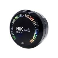 NIK nails Гель для наращивания Builder Gel 02 30 г. NIK nails Гель для наращивания Builder Gel 02 30 г.