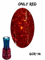 GELLAKTIK ONLY RED гель-лак 12 мл. GOR-13 GELLAKTIK ONLY RED гель-лак 12 мл. GOR-13