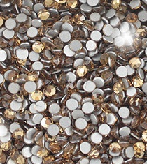 Стразы HFS (Y1CM03Q-50) 2 мм./150 шт. золотистые